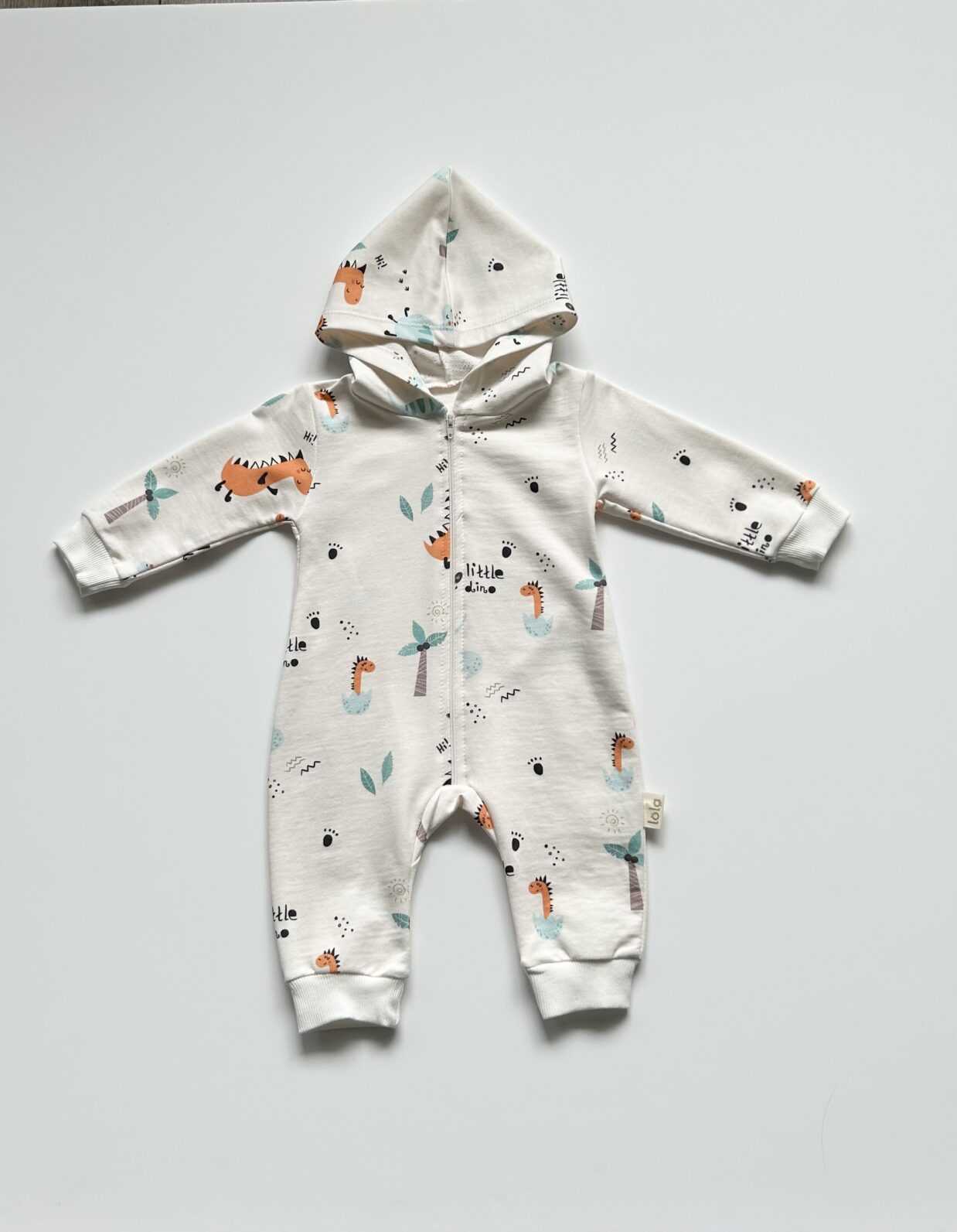 Kapuutsiga kombe "Little Dino"