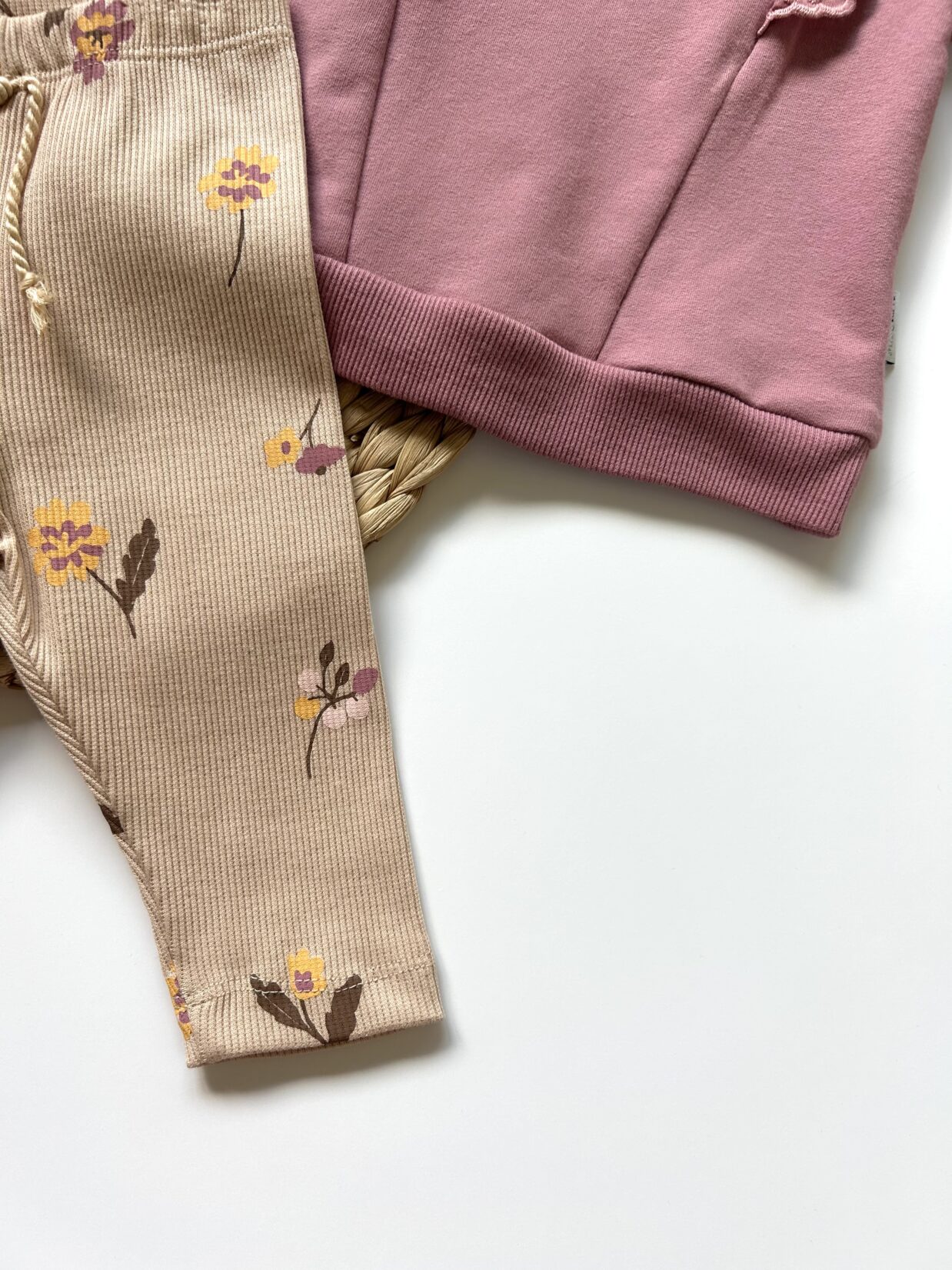 Komplekt tüdrukutele - dressipluus ja legginsid - Image 2
